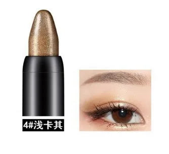 Waterproof Pearlescent Eyeshadow Pencil β Long-Lasting Shimmer & Glitter Stick