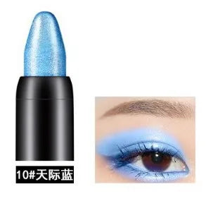 Waterproof Pearlescent Eyeshadow Pencil – Long-Lasting Shimmer & Glitter Stick