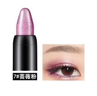 Waterproof Pearlescent Eyeshadow Pencil – Long-Lasting Shimmer & Glitter Stick