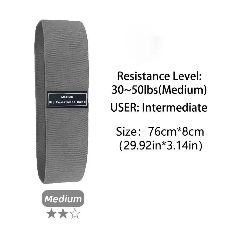 Resistance Hip Booty Bands Glute Thigh Elastic