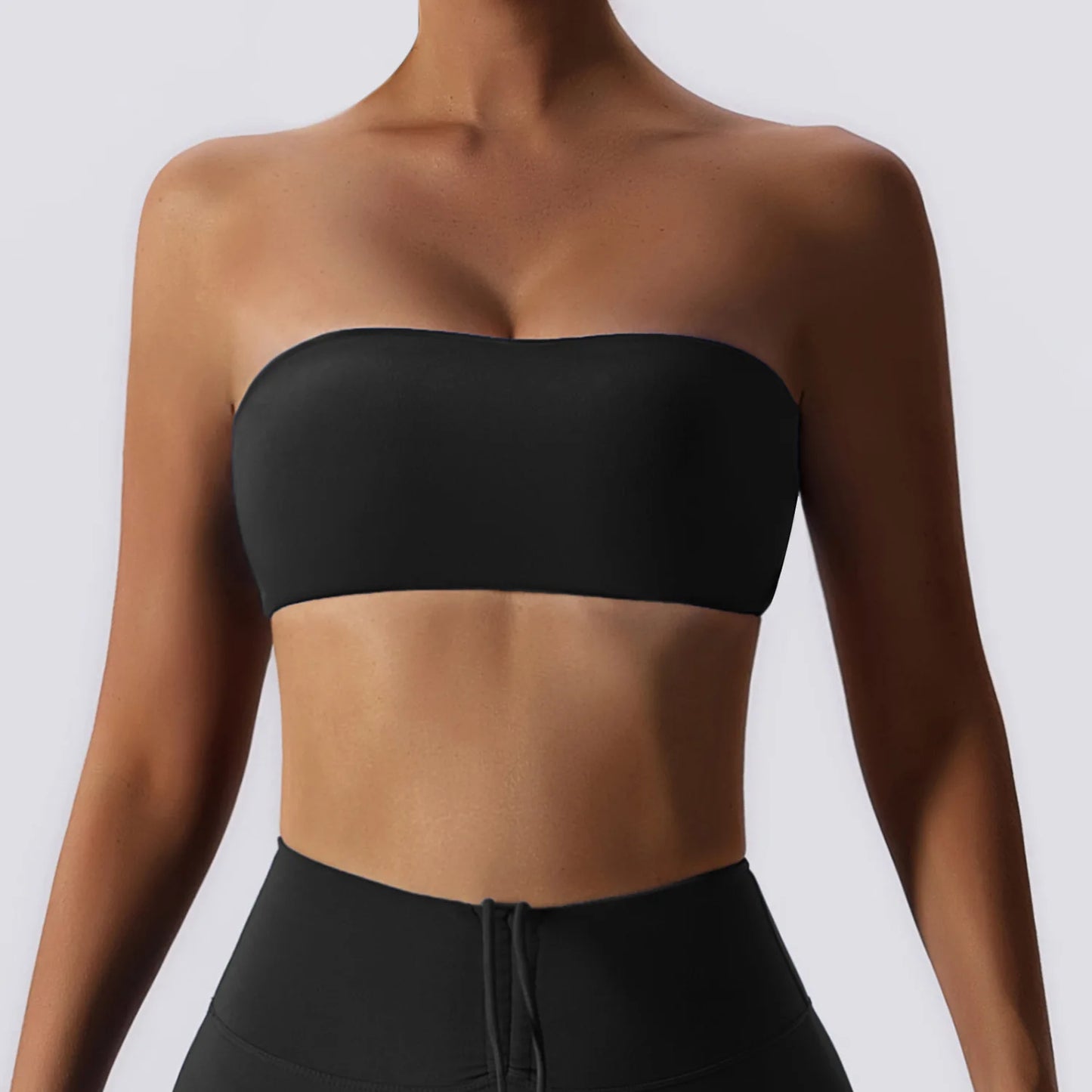 Strapless Sports Bra – Quick-Dry Tube Top for Women