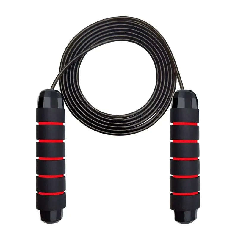 Adjustable Speed Jump Rope – Tangle-Free with Ball Bearings & Foam Handles