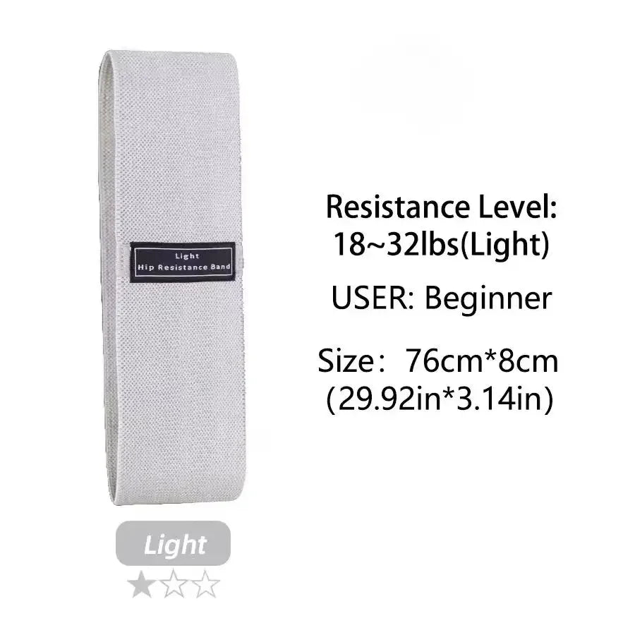 Resistance Hip Booty Bands Glute Thigh Elastic