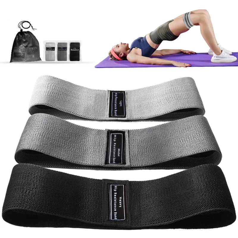 Resistance Hip Booty Bands Glute Thigh Elastic