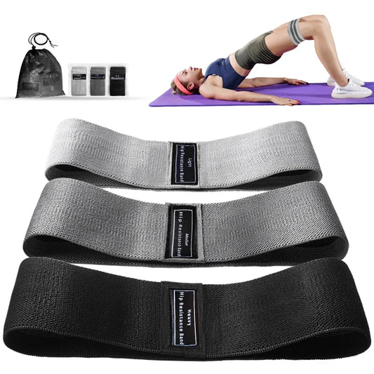 Resistance Hip Booty Bands Glute Thigh Elastic