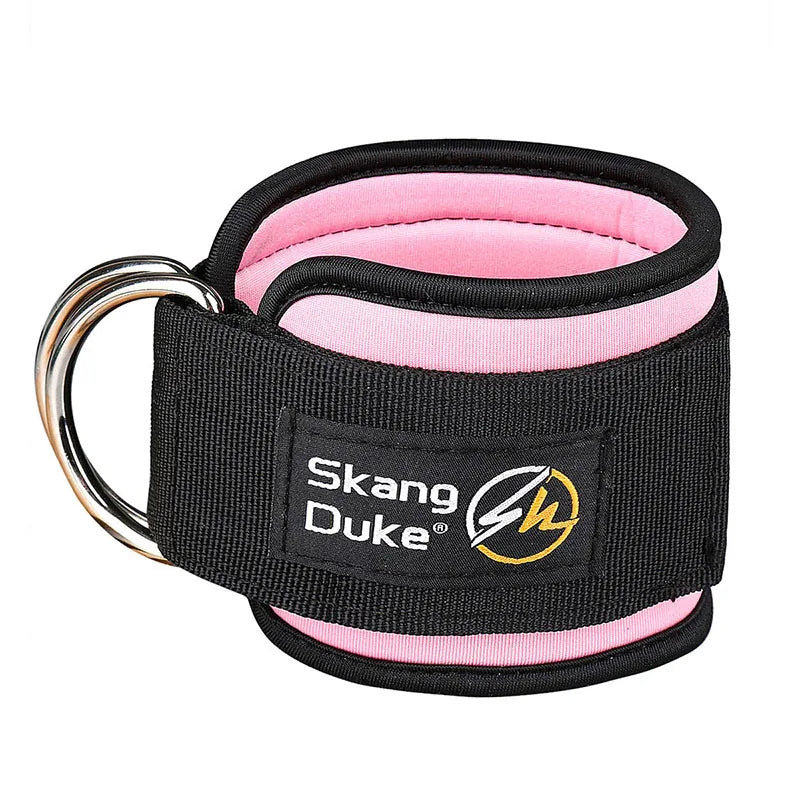 Glute & Leg Workout Ankle Strap – Adjustable with D-Ring Design