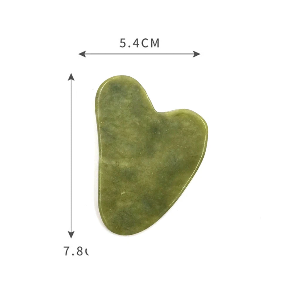 Face Massager Guasha Natural Jade Roller Scraper Board Facial Skin Care Tools Roller Massage Beauty Slimming Facial Skin Care