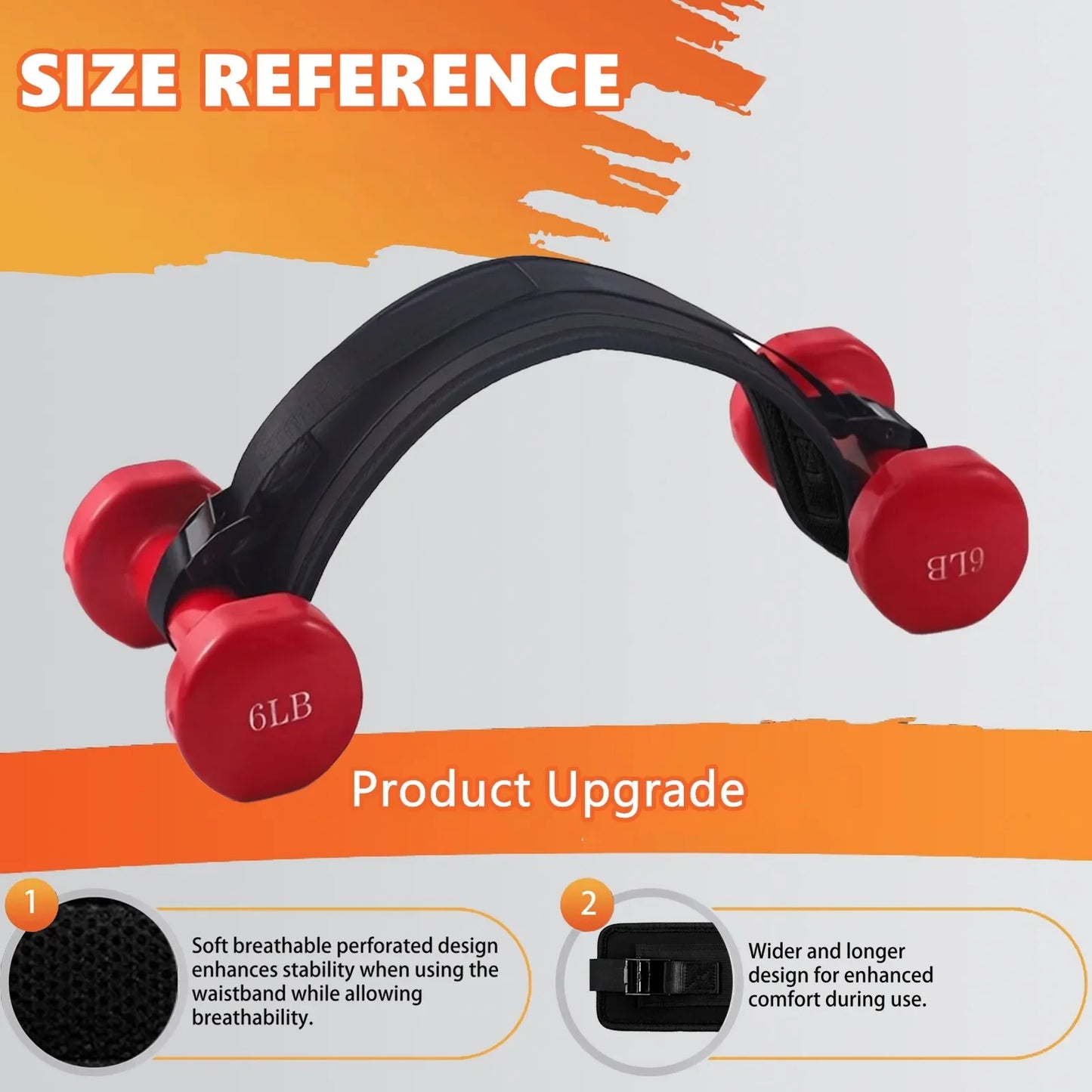 Hip Thrust Belt – Glute Training Support for Dumbbells & Kettlebells